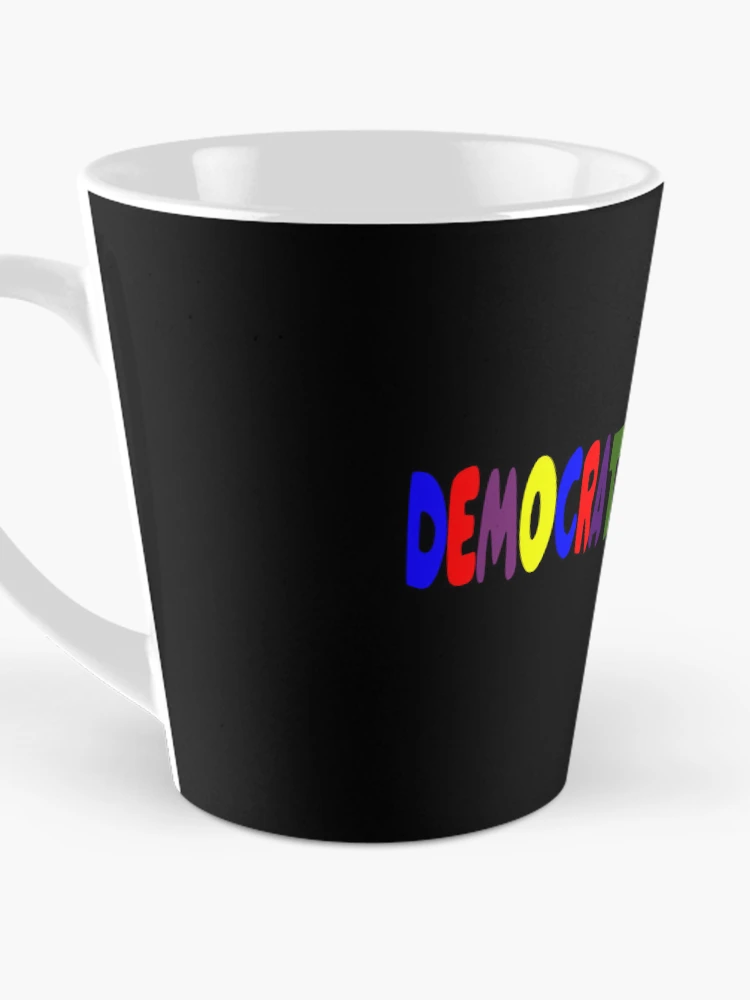 Thumbnail 3 of 4, Coffee Mug, DEMOCRATS "R" RACIST designed and sold by CRINGEWORTHY TEES.