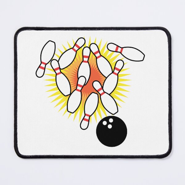 Item preview, Bowling ball and pins strike designed and sold by PepaAnaRB.
