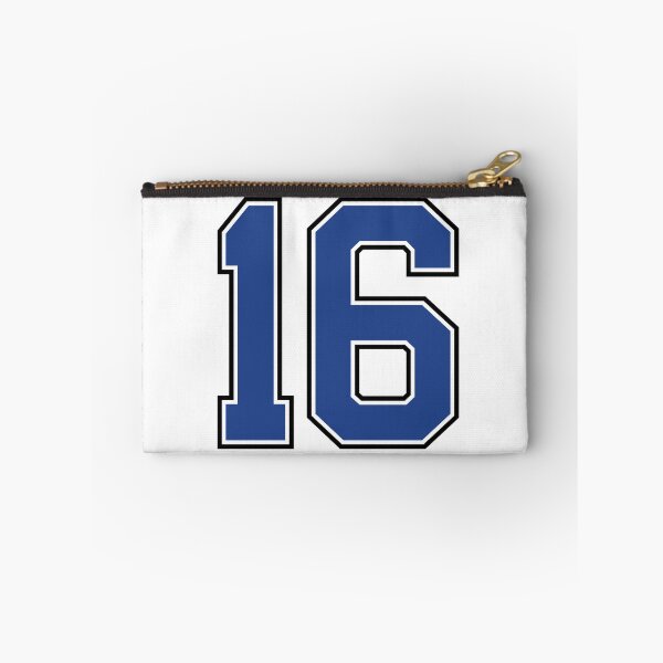 Item preview, Number 16 lucky sports jersey sixteen designed and sold by HeavyStyle.