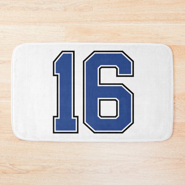 Item preview, Number 16 lucky sports jersey sixteen designed and sold by HeavyStyle.