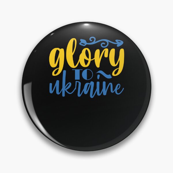 Item preview, Glory to Ukraine -  Ukrainian Sovereignty designed and sold by Rainbow Designs.