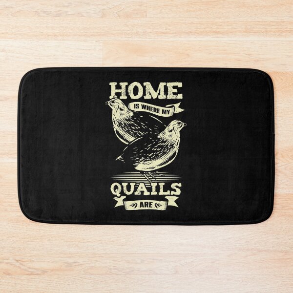 Item preview, Home Is Where My Quails Are Animal Lover Gift designed and sold by Marcid95.
