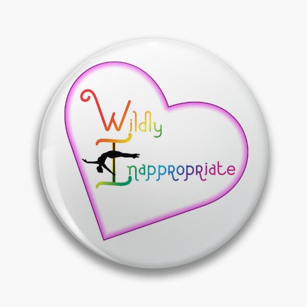 Item preview, Wildly Inappropriate Pink Heart designed and sold by sprayrainbow.