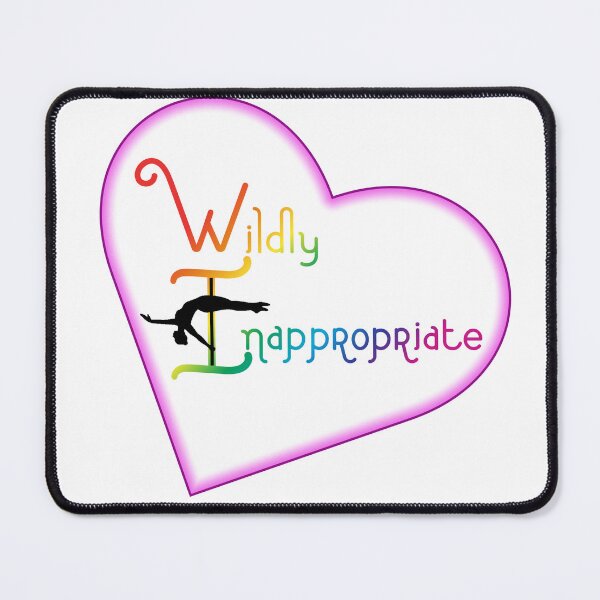 Item preview, Wildly Inappropriate Pink Heart designed and sold by sprayrainbow.