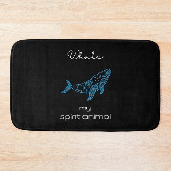 Item preview, Whale totem spirit animal Floor Pillow designed and sold by MagicWolfStar.