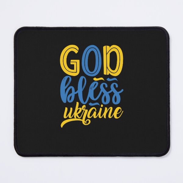 Item preview, God Bless Ukraine - Ukrainian Sovereignty designed and sold by Rainbow Designs.