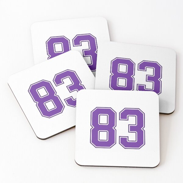 Item preview, Purple Number 83 lucky sports jersey eighty three designed and sold by HeavyStyle.