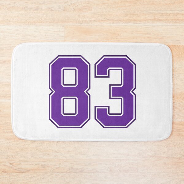 Item preview, Purple Number 83 lucky sports jersey eighty three designed and sold by HeavyStyle.