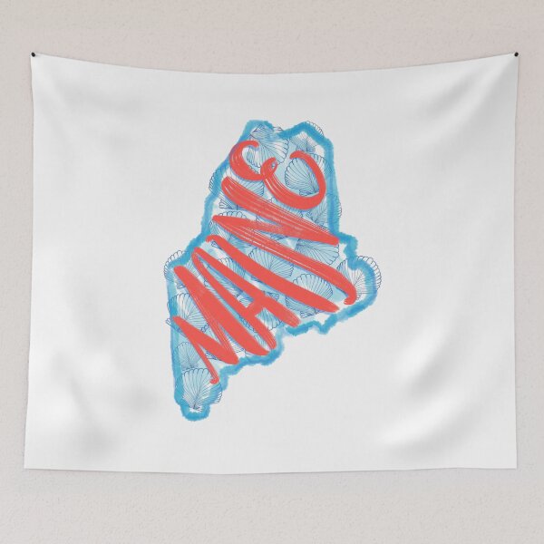 Item preview, Maine - Scallops designed and sold by TibbageHoller.