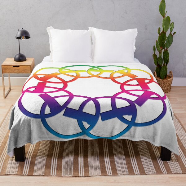 Item preview, Rainbow Mandala, Choose Your Own Background, Large Sized Non-Repeating Image designed and sold by Nicolette Olivier.