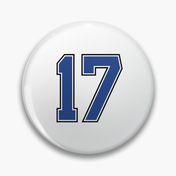 Item preview, Number 17 lucky sports jersey seventeen designed and sold by HeavyStyle.