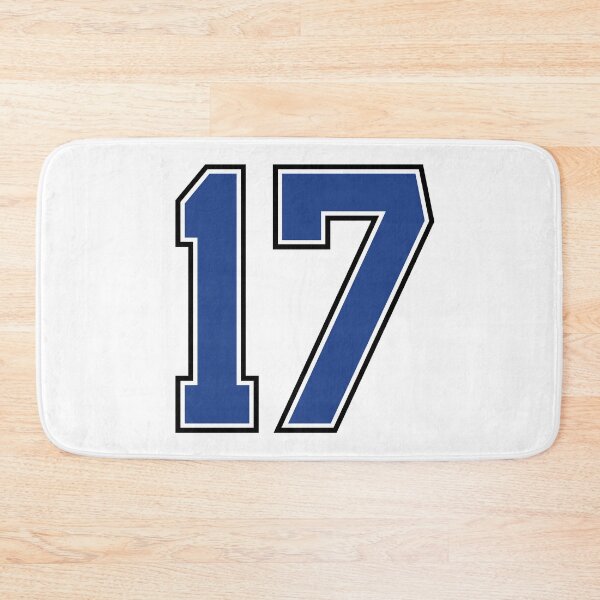 Item preview, Number 17 lucky sports jersey seventeen designed and sold by HeavyStyle.