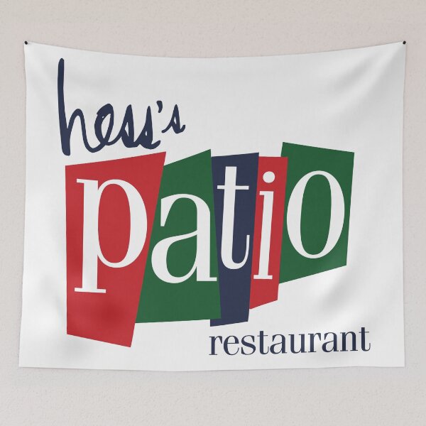 Item preview, Hess's Patio Restaurant designed and sold by TeeArcade84.
