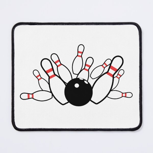 Item preview, Bowling ball and pins strike designed and sold by PepaAnaRB.