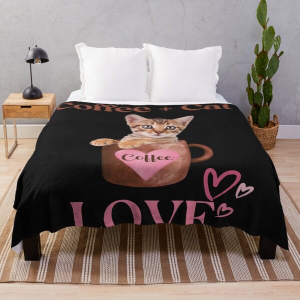 Item preview, Coffee Cat Love designed and sold by HappyLifeCreate.