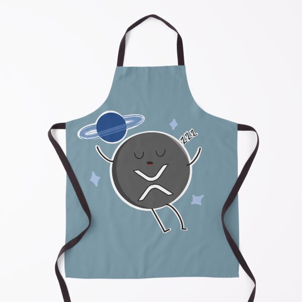Item preview, Crypto Cute Ripple XRP knocked out in Space - To the Moon designed and sold by Crypmetal.