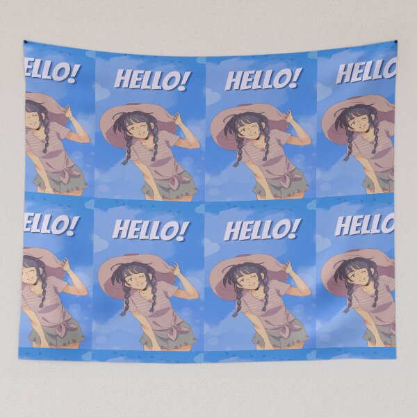 Item preview, Hello Artwork || Hellosummer || Hello Girl || designed and sold by Artw0rld.