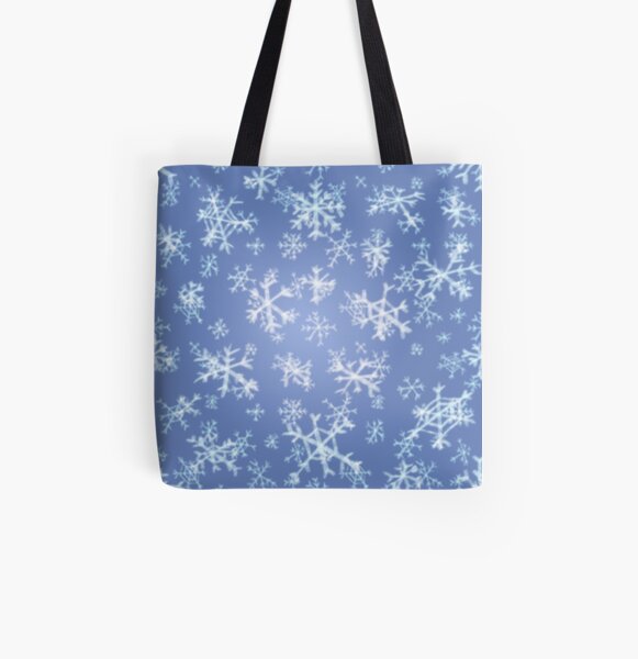 Snowflakes! All Over Print Tote Bag