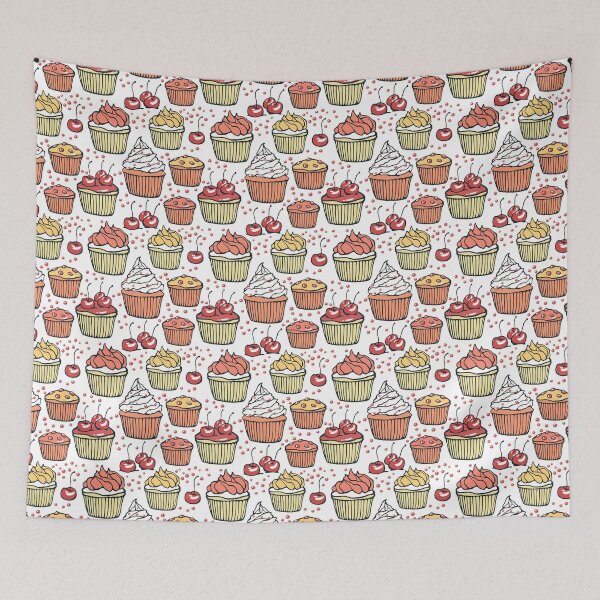 Item preview, vintage cherry pattern retro collection designed and sold by Nedskr.