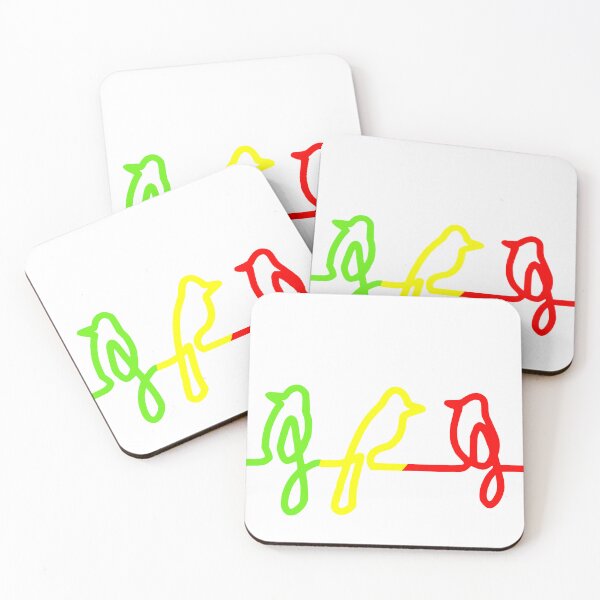 Item preview, Three little birds Reggae Rasta Jamaica bird designed and sold by Neolitikum.