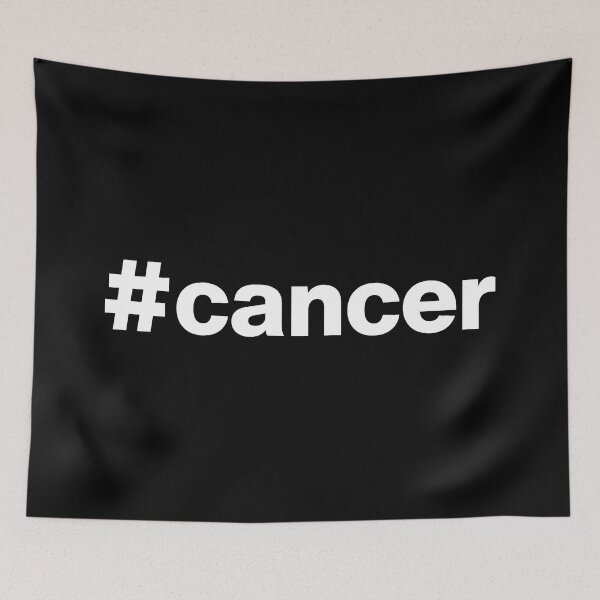 Item preview, Hashtag cancer designed and sold by ArtIsParty.
