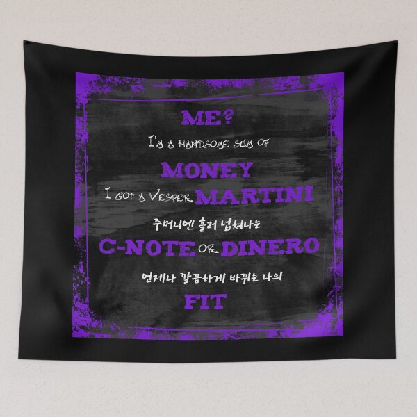 Item preview, Monsta X Gambler - Joohoney verse (blue) designed and sold by ddaeng-it.