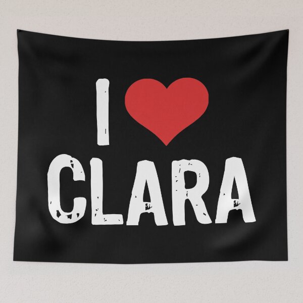 Item preview, I Love Clara designed and sold by The "I Love Everything" Shop.