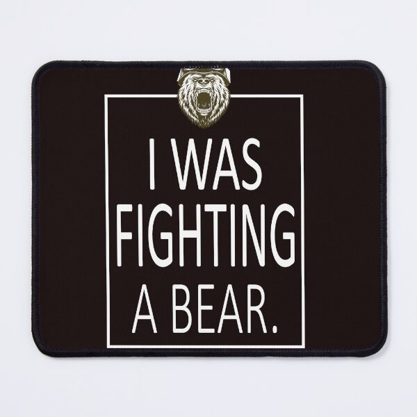 Item preview, I Was Fighting A Bear Shirt Funny Injury Recovery Tee designed and sold by MarvSeel.