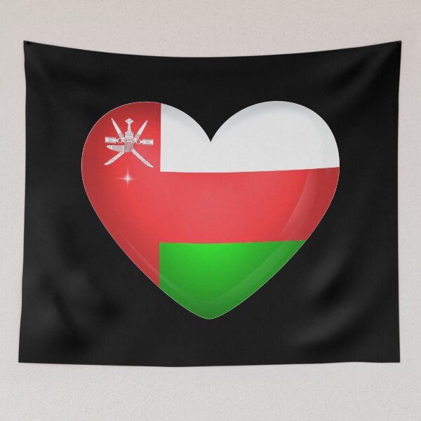 Item preview, My heart is in Oman, Love Oman. designed and sold by ArtIsParty.
