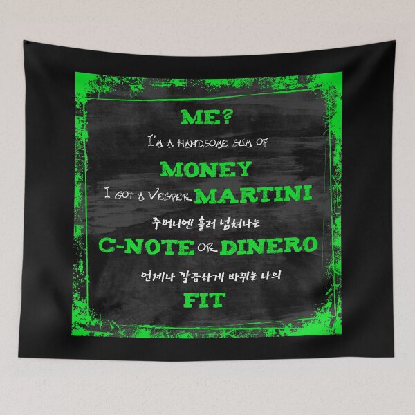 Item preview, Monsta X Gambler - Joohoney verse (green) designed and sold by ddaeng-it.