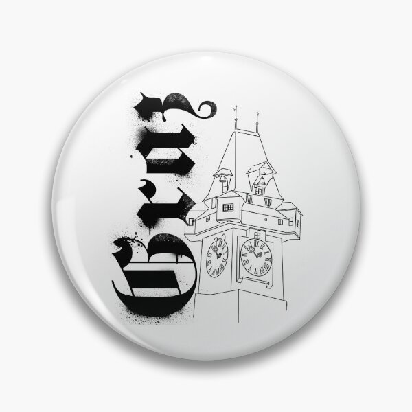 Item preview, Styria - Vintage Graz with clock tower | Austria design designed and sold by Steiragwaund.