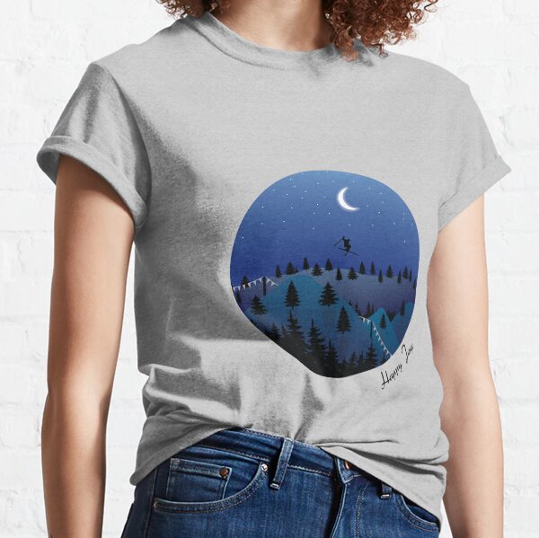 Happy Jump New Vector Design Classic T-Shirt