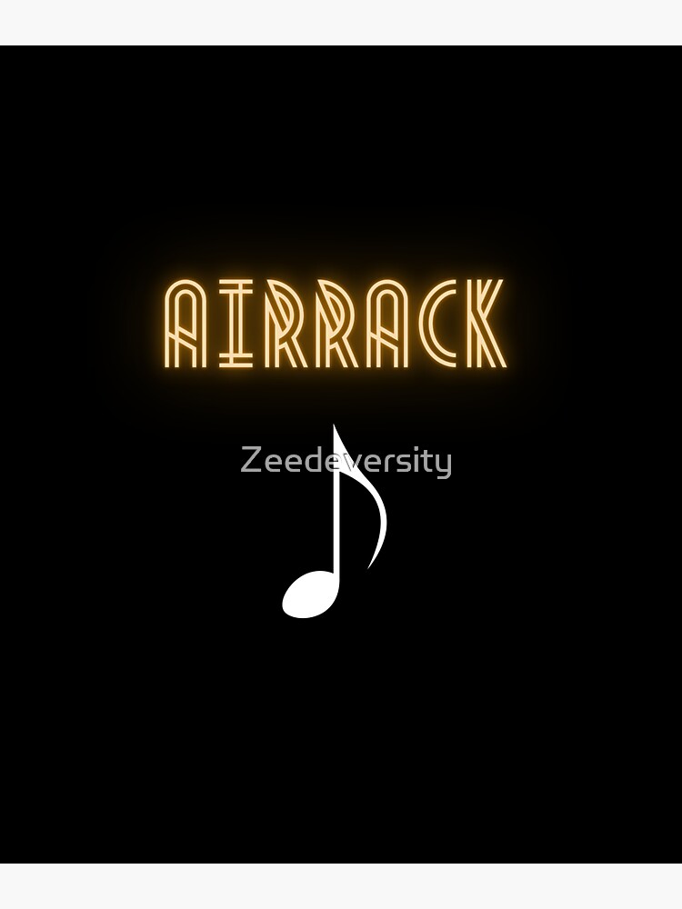 &ldquo;Airrack&rdquo; Sticker for Sale by Zeedeversity | Redbubble