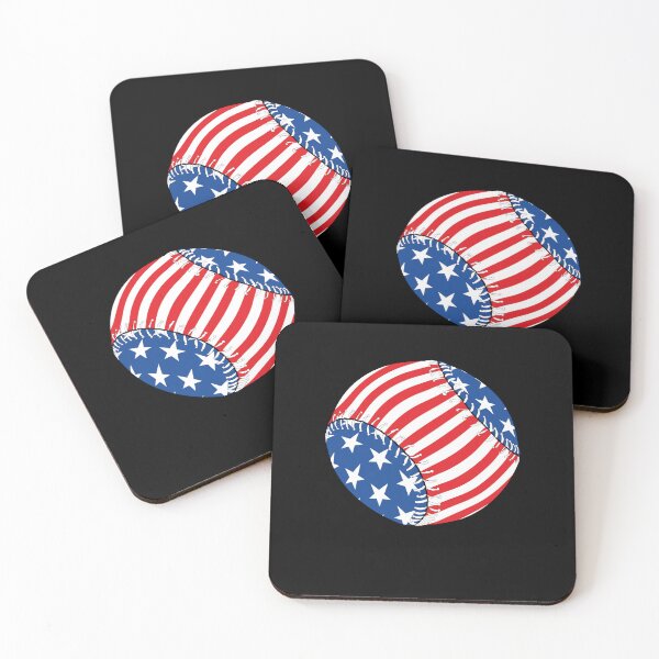 Item preview, USA American Flag Baseball 4th July Patriotic Lover   designed and sold by Toumi ⭐⭐⭐⭐⭐.