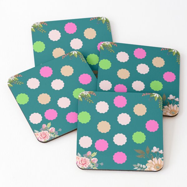 Item preview, Flower with green Pink color  designed and sold by Metzoprint.