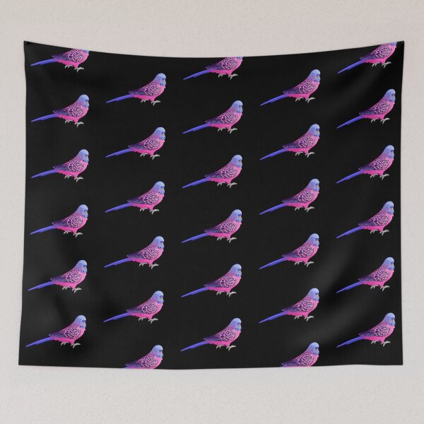 Item preview, Omni Pride Budgie designed and sold by AdoraBirdArt.