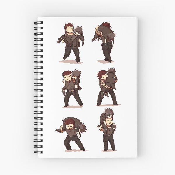 Item preview, Final Fantasy XV Carrying Noctis designed and sold by Cocosnow.