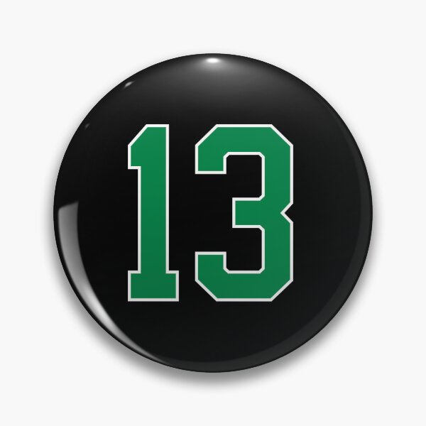 Item preview, 13 number, green lucky sports thirteen designed and sold by ArtIsParty.