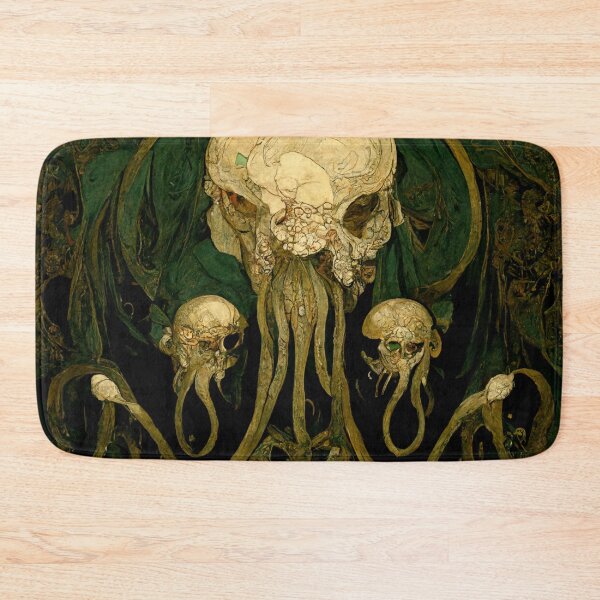 Item preview, HP Lovecraft via Alphonse Mucha #1 | Cthulhu | Dagon | Vienna Secession | Tentacles | Cosmic Horror | Weird Fiction designed and sold by lrjtucker.