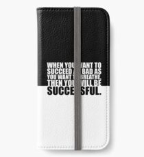 When you want to... “Eric Thomas” Gym Motivational Quote iPhone Wallet/Case/Skin