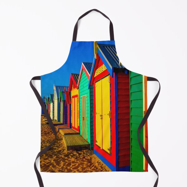 Item preview, Colourful Brighton Bath Huts lined up in a Row designed and sold by Steven Jodoin.