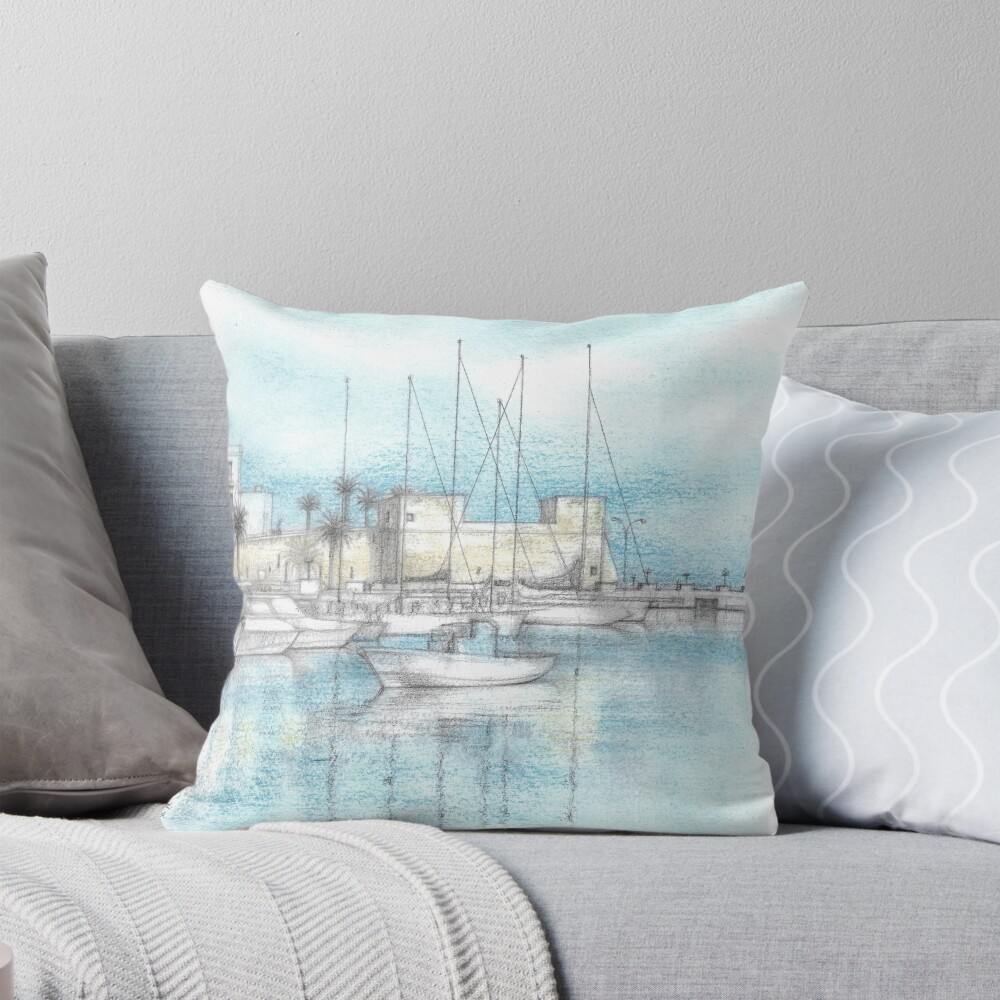Item preview, Throw Pillow designed and sold by matteo-sketcher.