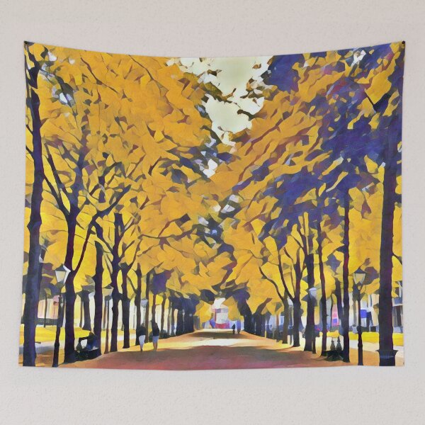 Item preview, Autumn Coloured Walkway designed and sold by Tjokko-chan.