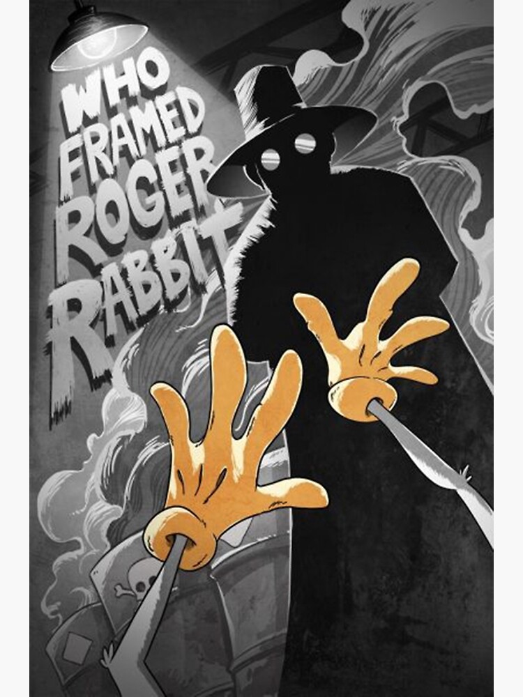 Who Framed Roger Rabbit Art Poster For Sale By Listersusan Redbubble 7778