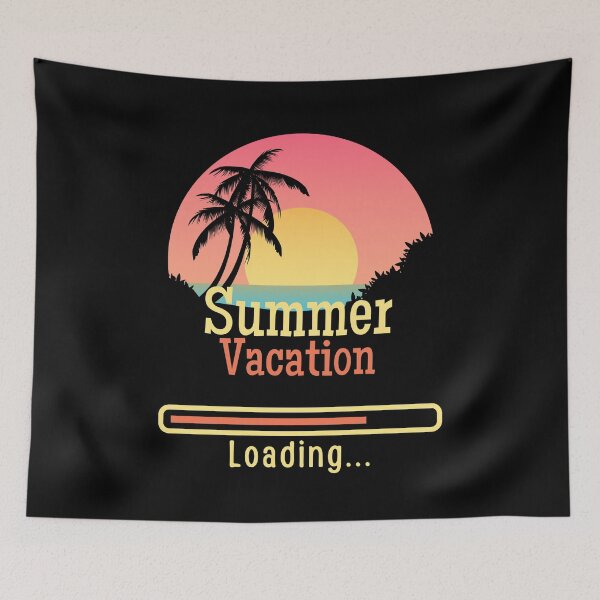 Item preview, Summer Vacation Loading - Vintage designed and sold by Hic21.