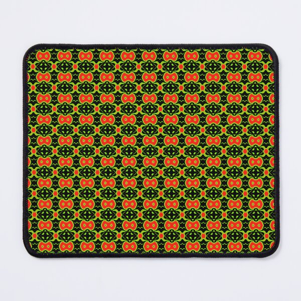 Item preview, Green phosphors, red and black formless geometrical shapes by Code03. designed and sold by Code03.