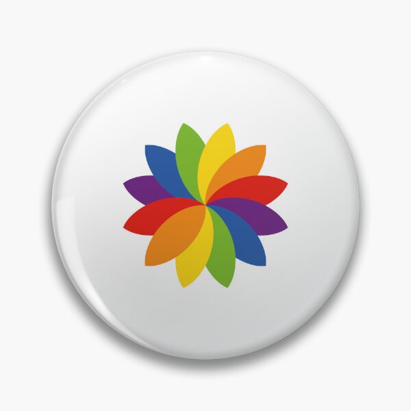 Item preview, Bright Rainbow Flower designed and sold by Inspirationmotivation.