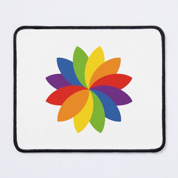 Item preview, Bright Rainbow Flower designed and sold by Inspirationmotivation.