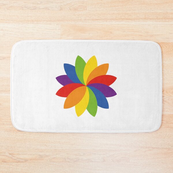 Item preview, Bright Rainbow Flower designed and sold by Inspirationmotivation.