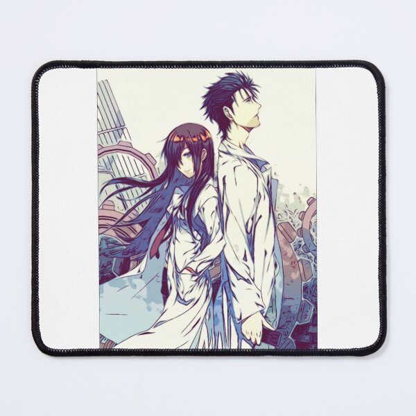 Item preview, Steins;Gate - Rintaro Okabe and Makise Kurisu (Sketch) designed and sold by Sicoria.
